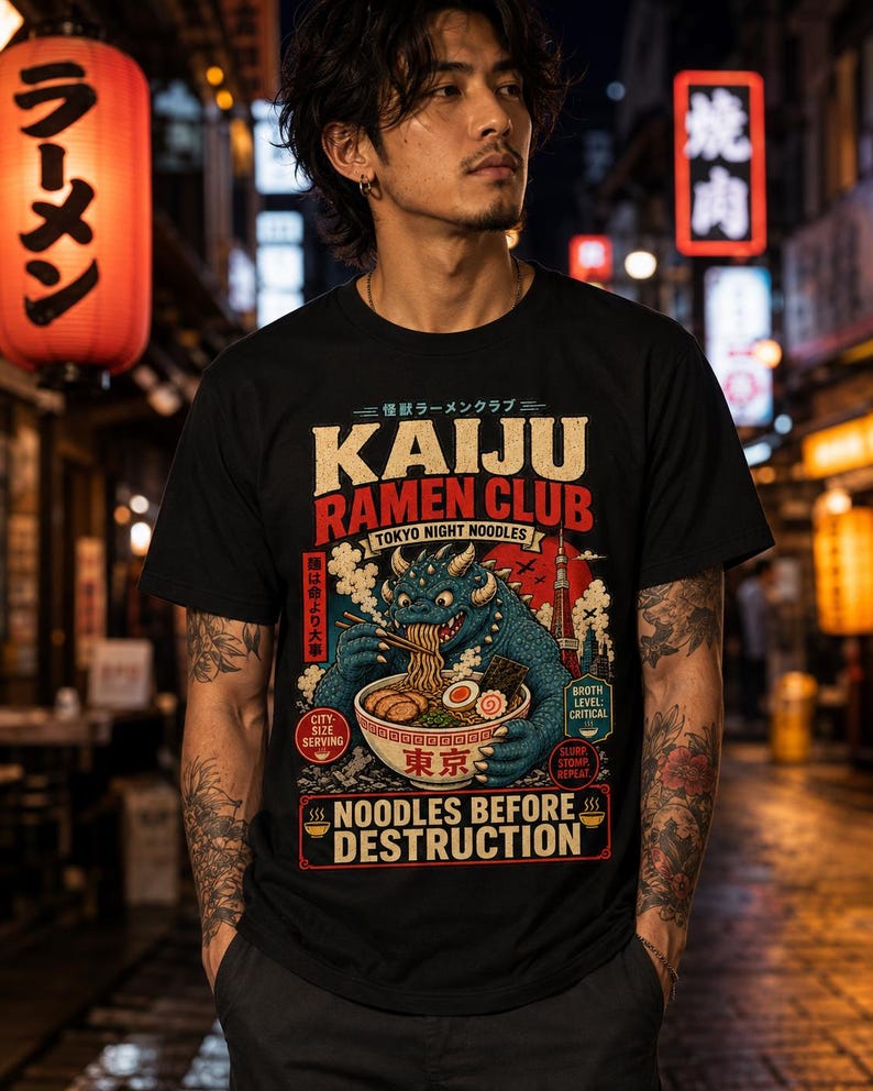 Kaiju Ramen Club — T-Shirt