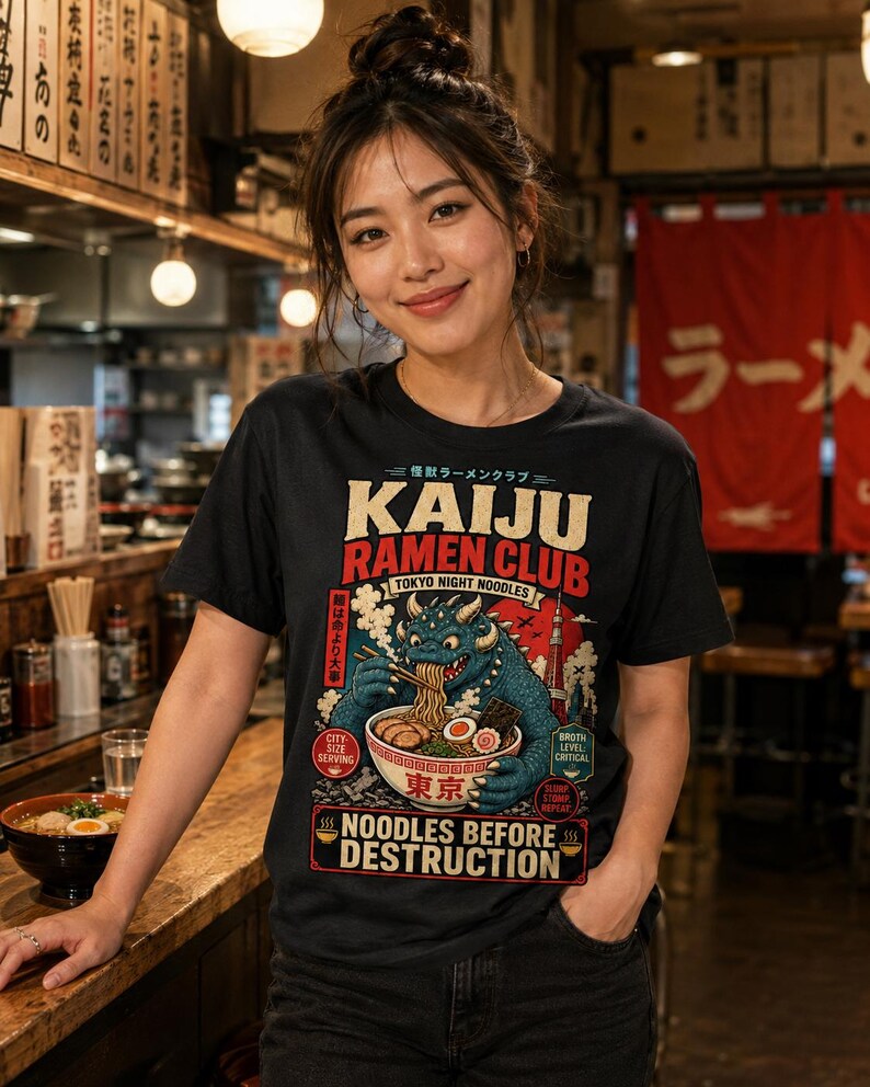 Kaiju Ramen Club — T-Shirt — image 2