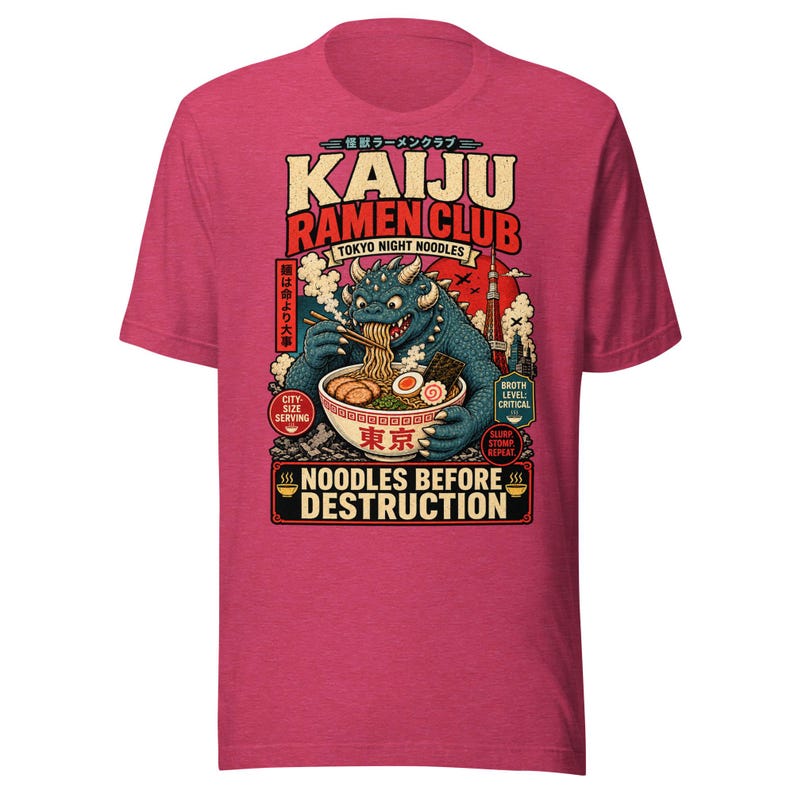 Kaiju Ramen Club — T-Shirt — image 5