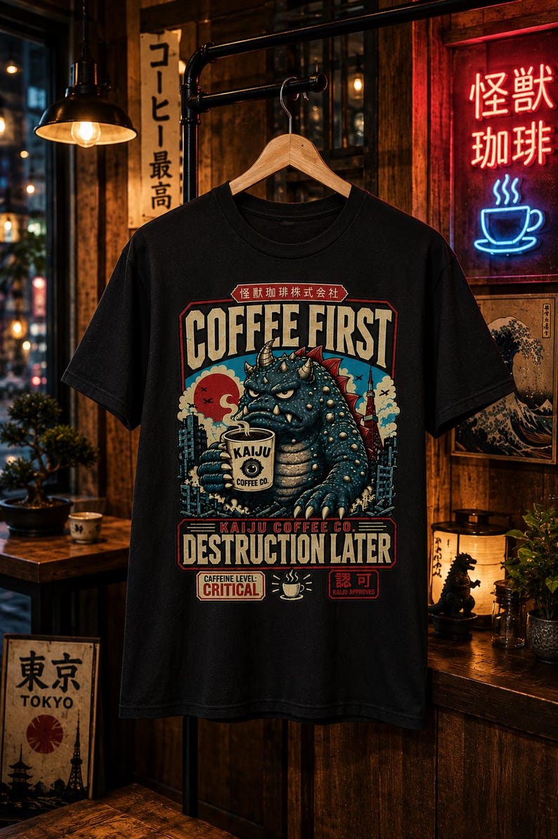 Coffee First. Destruction Later. — T-Shirt — image 9