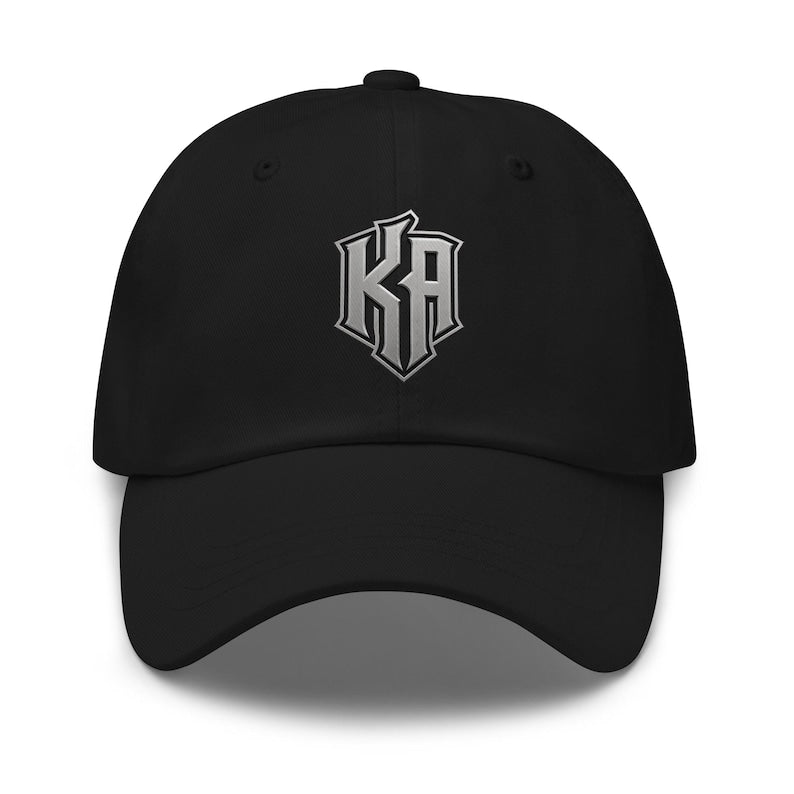 Silver KA Logo — Dad Hat