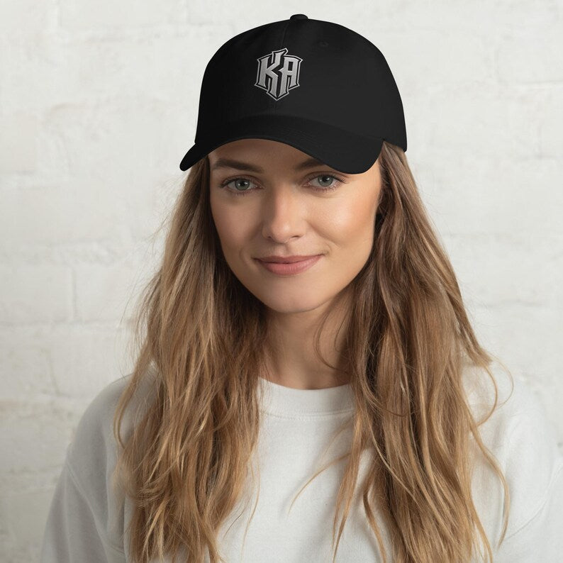 Silver KA Logo — Dad Hat — image 5